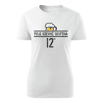 Moje krevní skupina 12°